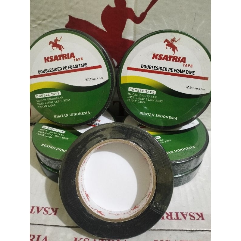 

Double tape Hijau isi 3 pcs# Double tape Foam # Doublesided PE Foam Tape