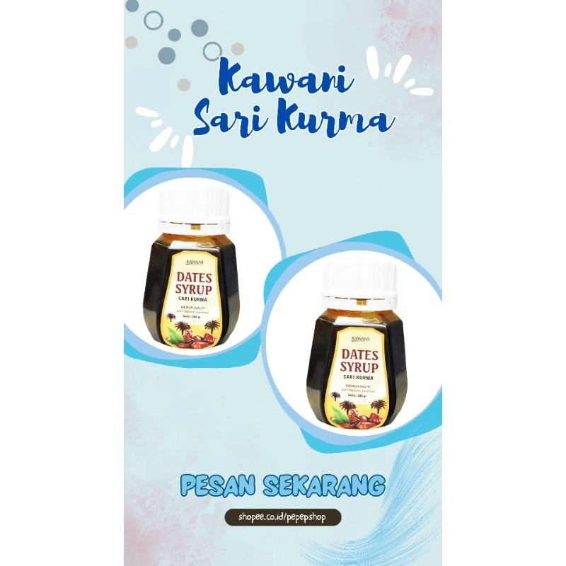 

Kawani Sari Kurma Dates Syrup