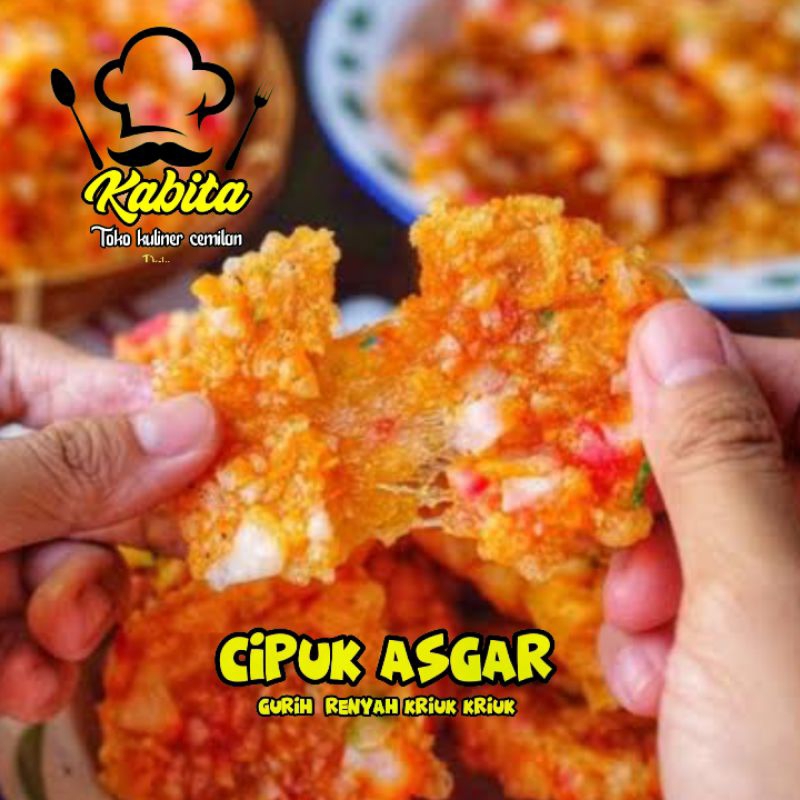 

CIPUK JABRIG ACI KERUPUK ISI 10 GURIH KRIUK KRIUK CHILI OIL