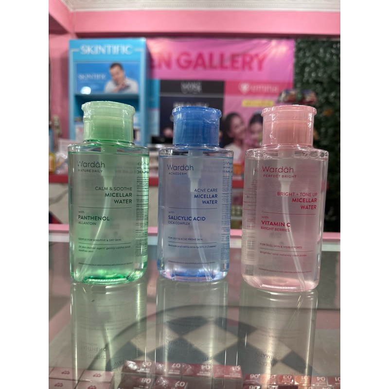 WARDAH MICELLAR WATER 240ML PUMP