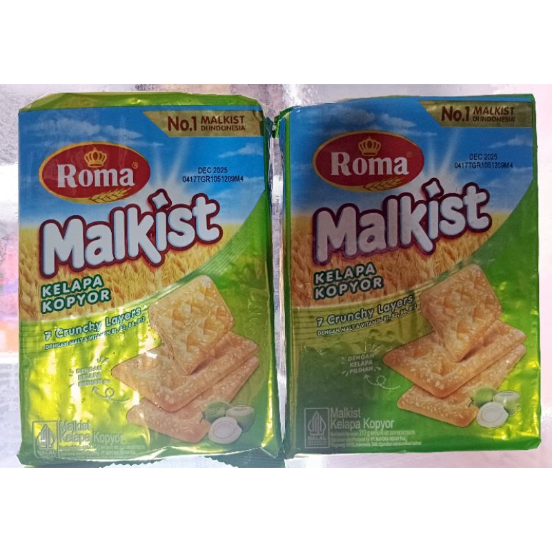 

Roma Malkist Kelapa Kopyor Crunchy Layers