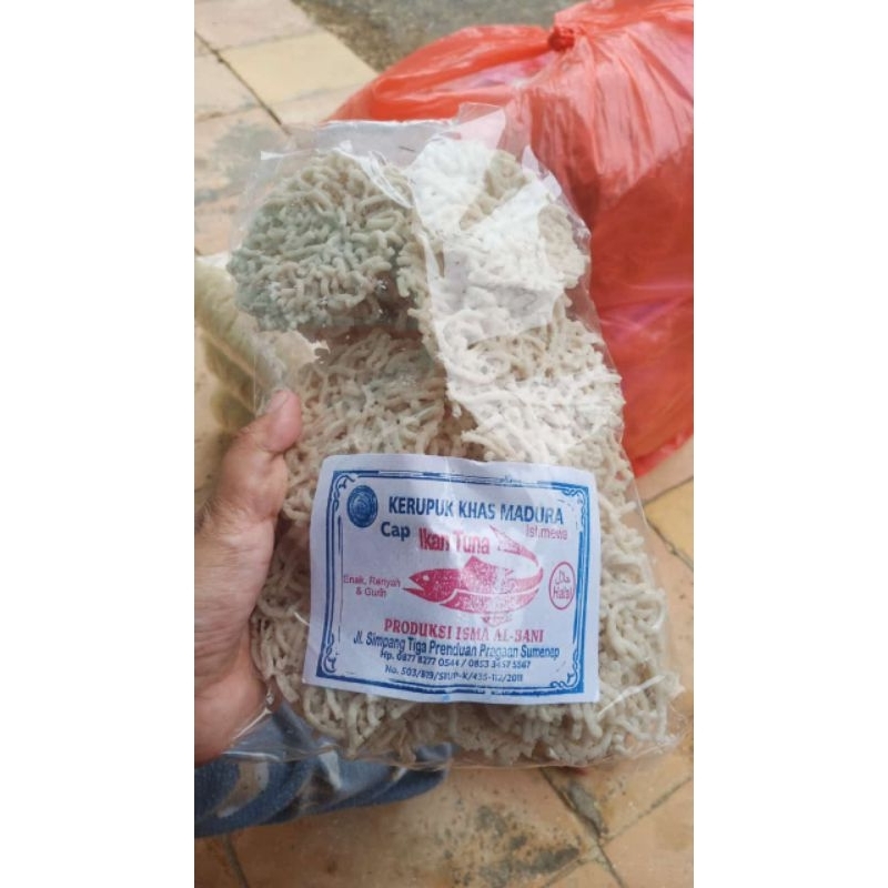

KRUPUK KHAS MADURA CAP IKAN TUNA