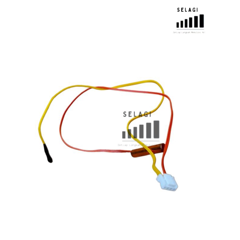 Termistor ac sharp 3/4 pk ah-a7say ah-a7sey soket double termis ac sharp 3/4 pk thermistor ac sharp 