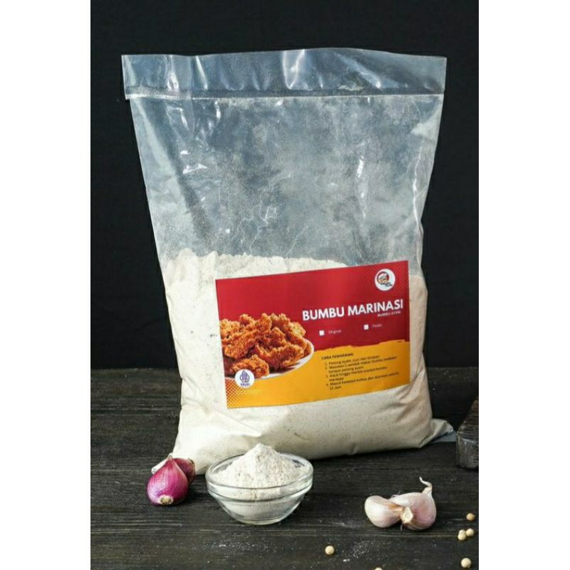 

Tepung Bumbu Marinasi Putih Ayam goreng Fried Chicken 500 gr Premium - Master Bumbu