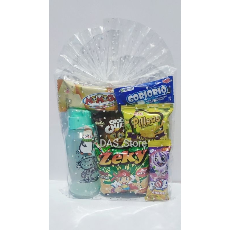 

PAKET SNACK ULANG TAHUN/BINGKISAN/SOUVENIR/GOODIE BAG ULANG TAHUN ANAK TERMURAH... 9500