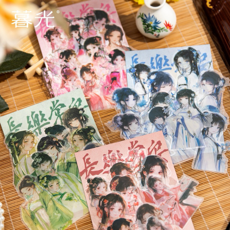 

(1BF) sticker transparan wanita cantik kuno ancient china woman wubao