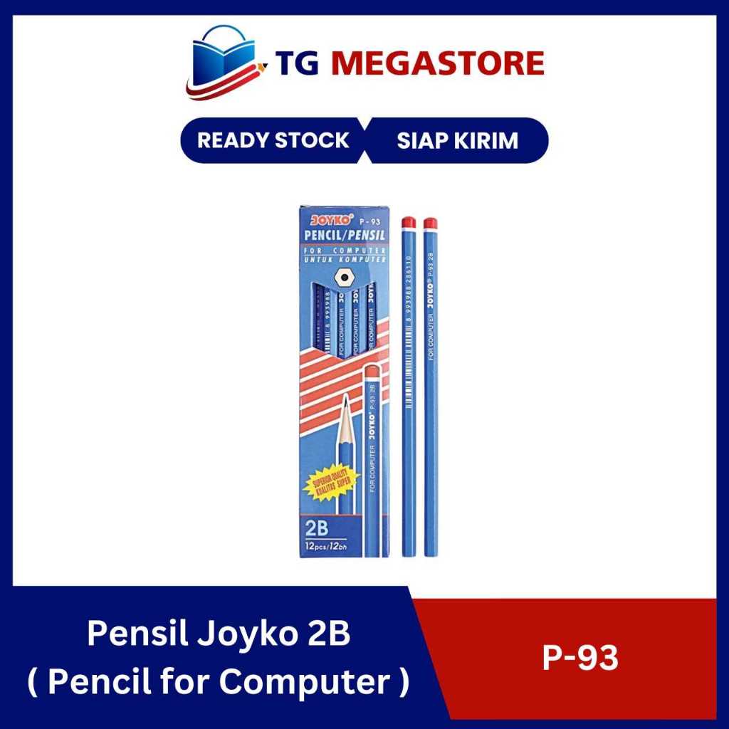 

Pensil Joyko 2B ( Pencil for Computer ) P-93