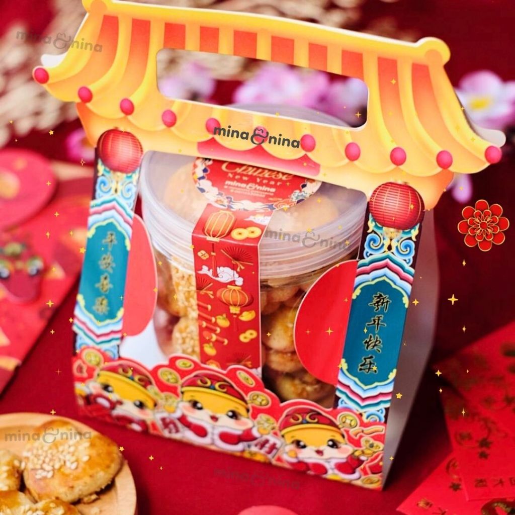 

MINA&NINA SNAKE 1 TOPLES TBG 500 GR CHINESE NEW YEAR HAMPERS 2025