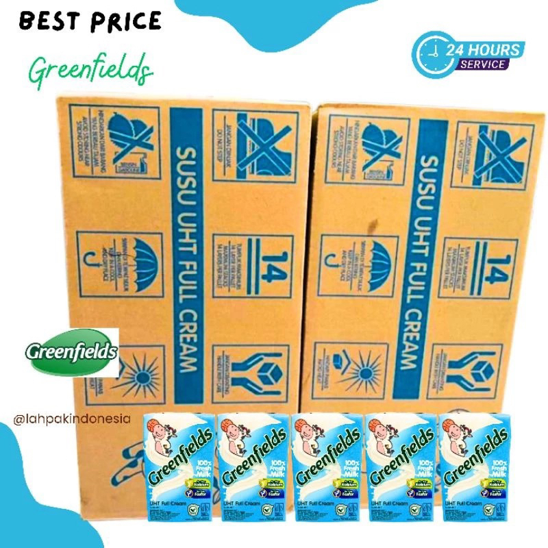 

Greenfields susu UHT Full Cream 105ml