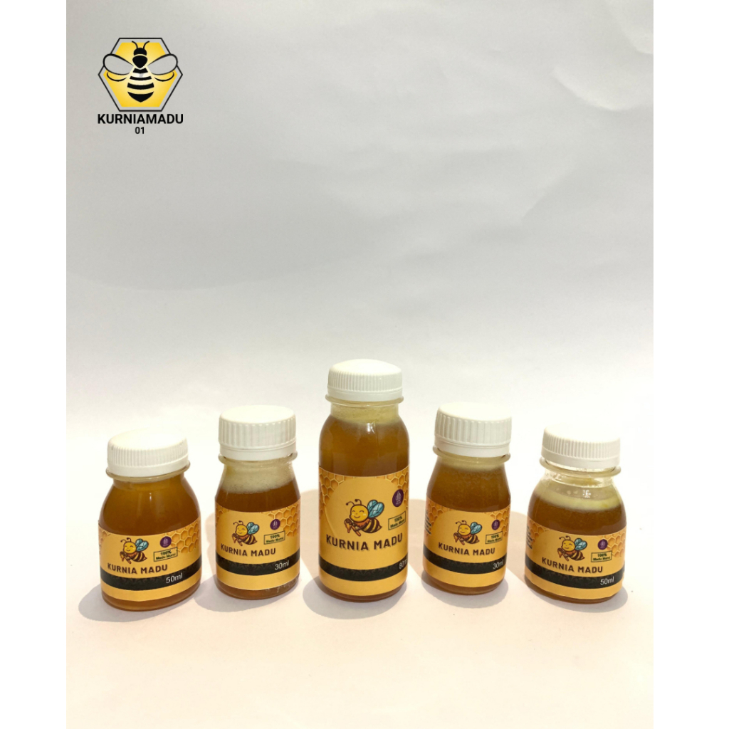 

Madu Asli Murni 100% Tanpa Campuran - Natural Raw Forest Honey Premium byKURNIAMADU