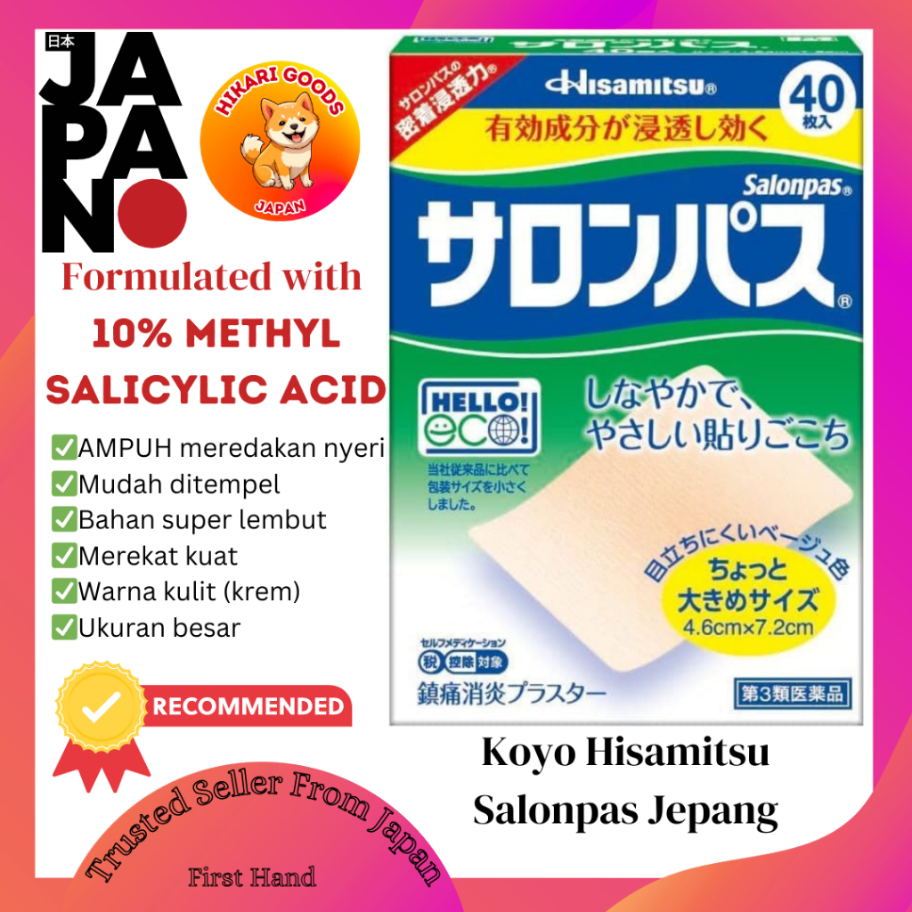 Koyo Hisamitsu Salonpas Jepang