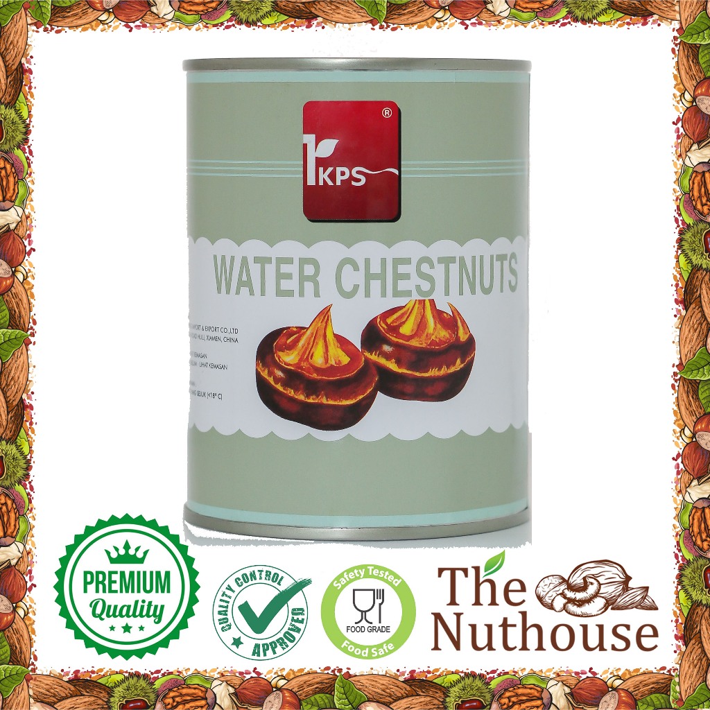 

IKPS Water Chestnuts 567gr / Kacang Kastanye dalam larutan garam kemasan kaleng