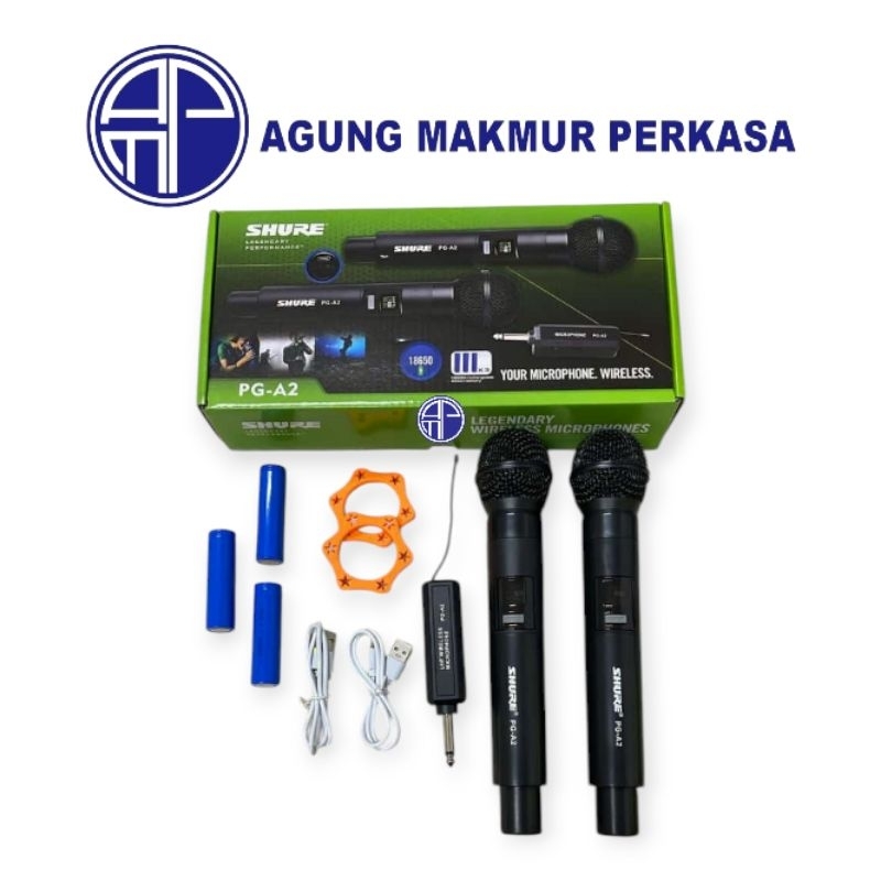 Mic Wireless Shure Mic Cas 2 Pcs Mic