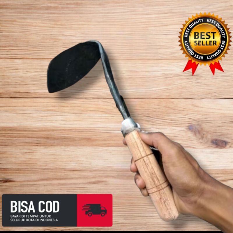 Cangkul Mini, Gathul Baja Besar, Kored Rumput, Wangkil Penggembur Tanah, Cangkul Mini Miring Baja