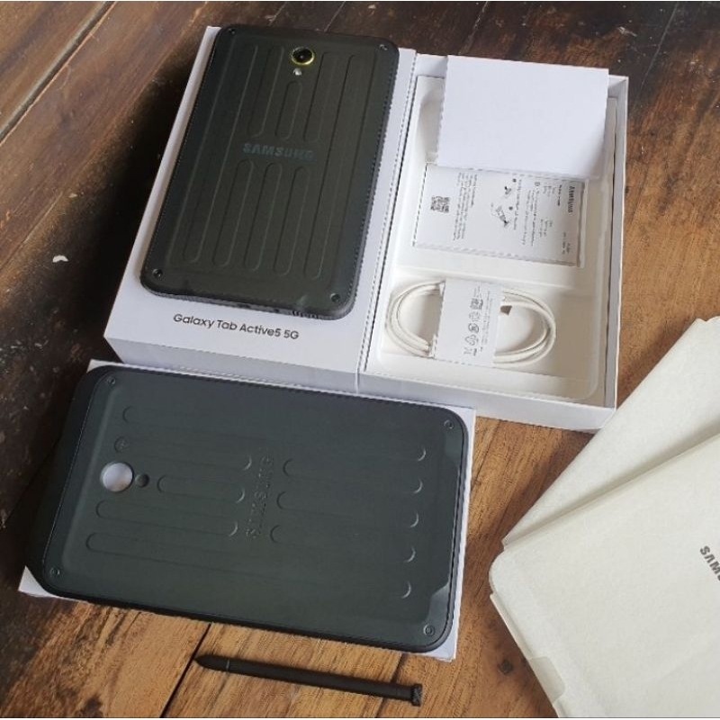 Samsung Tab Active5 5G + Keyboard-Stylus Pen Garansi 2026 Galaxy Tab Active 5 Tablet Outdoor Militer