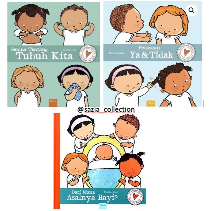 Clavis - Semua tentang tubuh kita / Perasaan ya & tidak / Dari mana asalnya bayi / Perasaan ya dan t