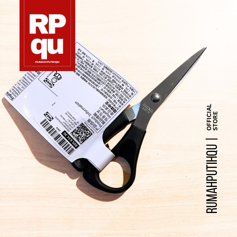 

Gunting Hitam Baja Tahan / Anti Karat | Ik*a Manoga - RPQU