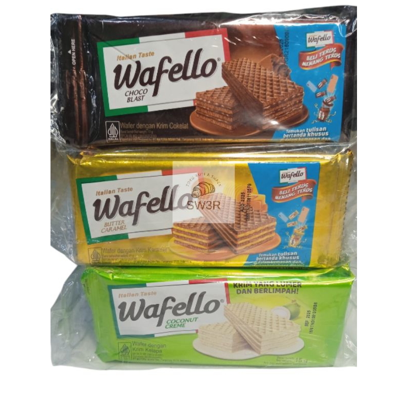 

ROMA WAFER WAFELO 1.000 ( 1 pack isi 10 bungkus )