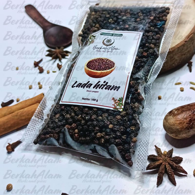 

Lada Hitam 100 gr / lada hitam grade A / black pepper / Lada Premium