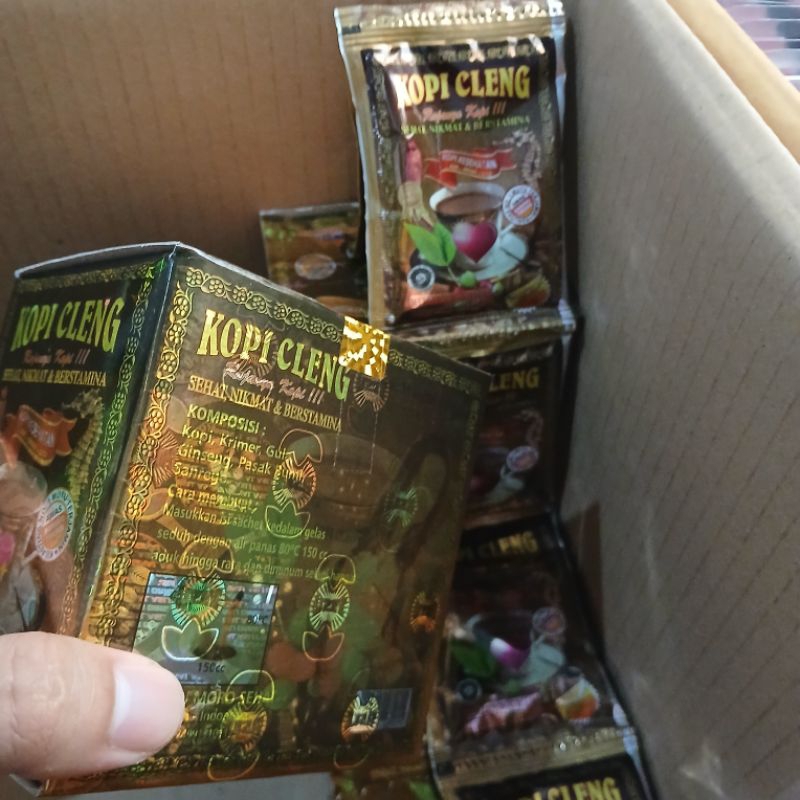 Kopi KuCleng 1 Box isi 10 sachet