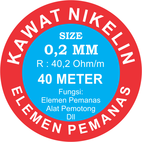 kawat nikelin 0,2 mm kawat kanthal kawat elemen