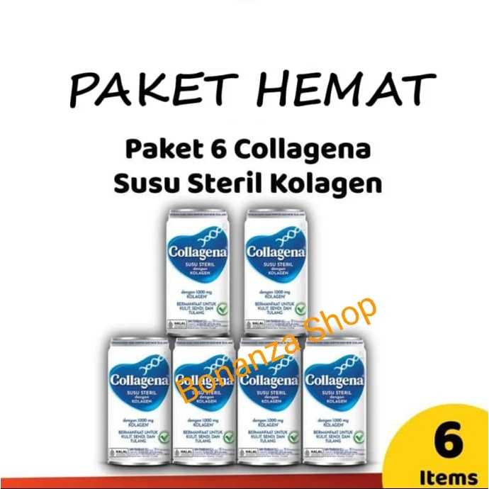 

Collagena Susu Steril Kolagen isi 6