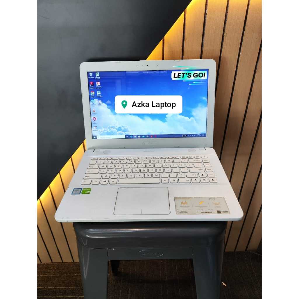 Asus X441U Dobel VGA second bergaransi i3 SSD 256GB