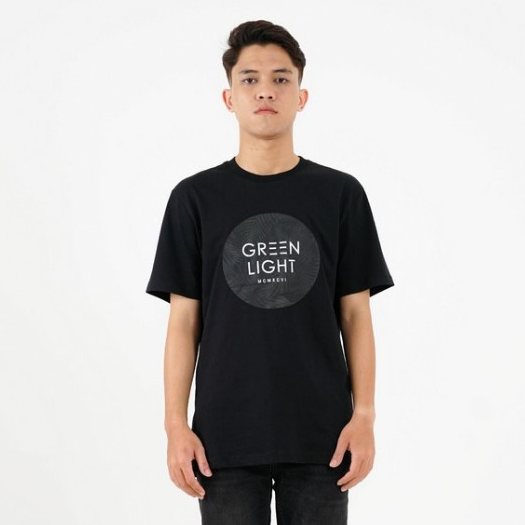 Greenlight Kaos Pria Lengan Pendek Cotton Logo OL-261223