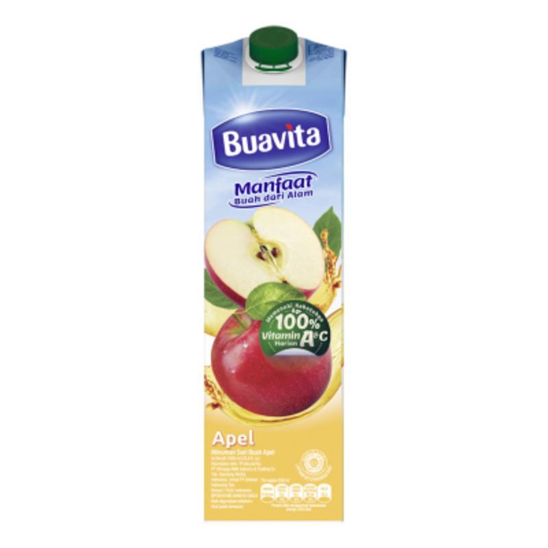 

Buavita Jus Asli Apel 1 L