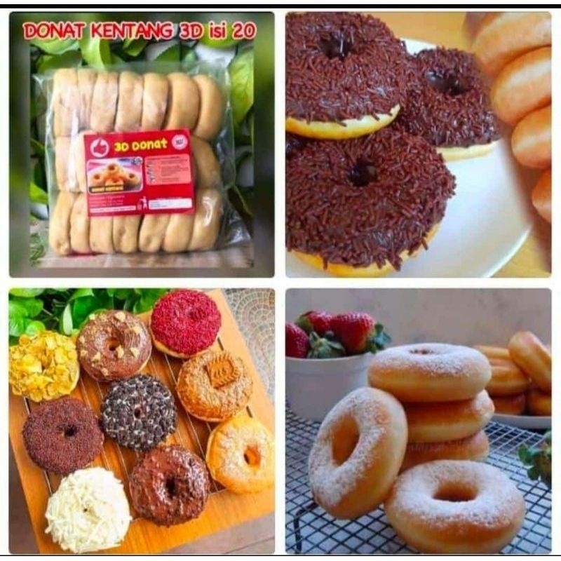 

Donat kentang isi 20