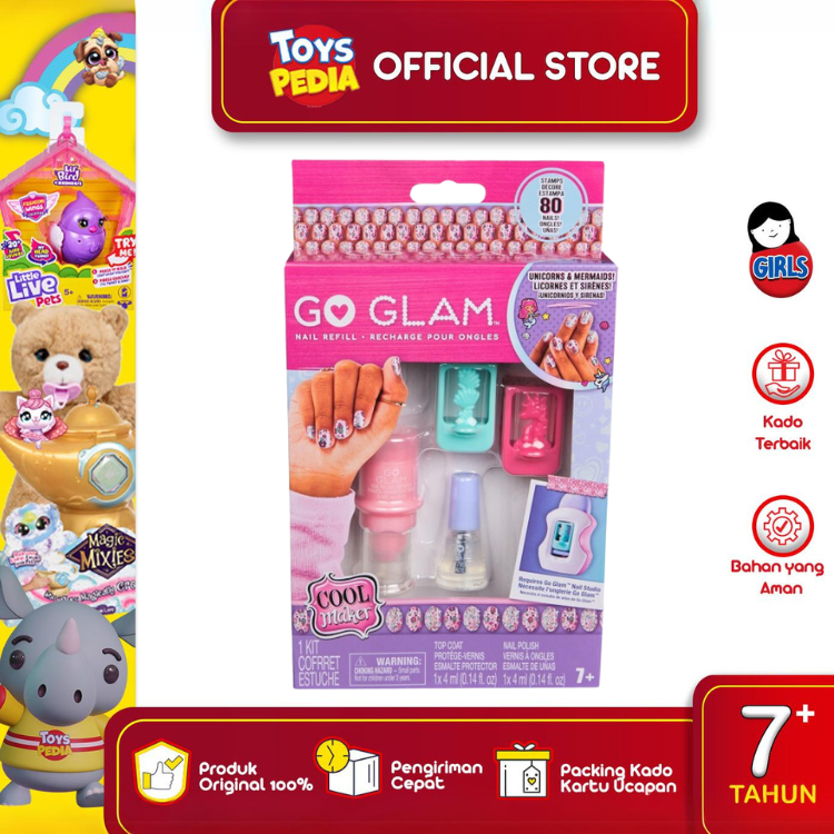 Mainan Cool Maker Go Glam Nail Refill