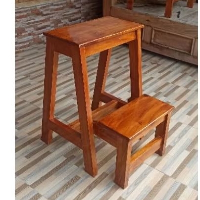 Kursi Tangga Kayu Kursi Kayu Ganda Kursi Kayu Tangga