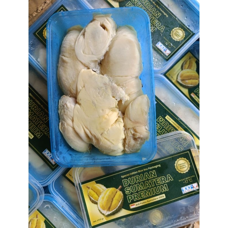 

durian sumatera box biru 500gr