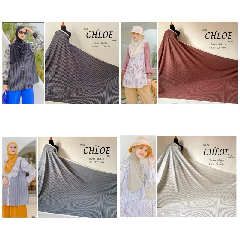 Kain Ori Zaskia Sungkar Motif Chloe Bahan Wolfis