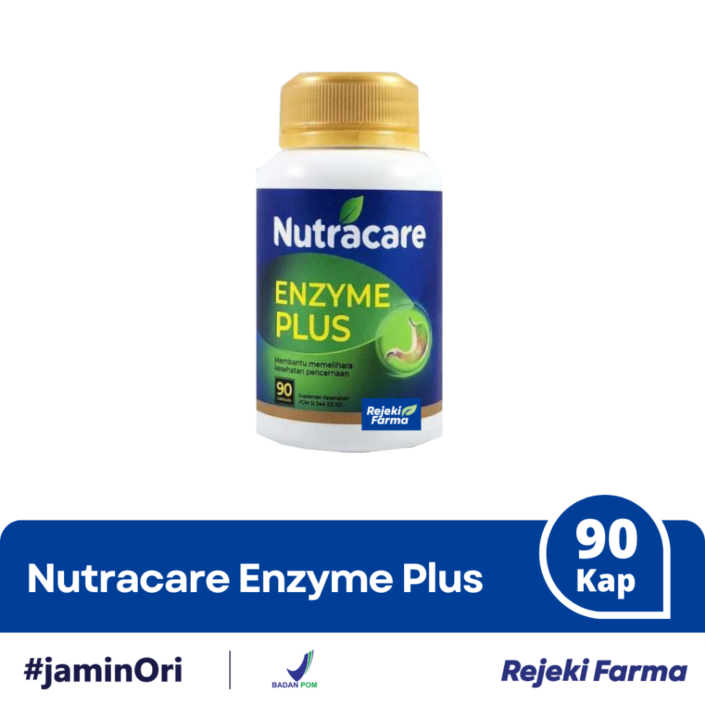 Nutracare Enzyme Plus 90 kapsul - Nutra Care Enzim +