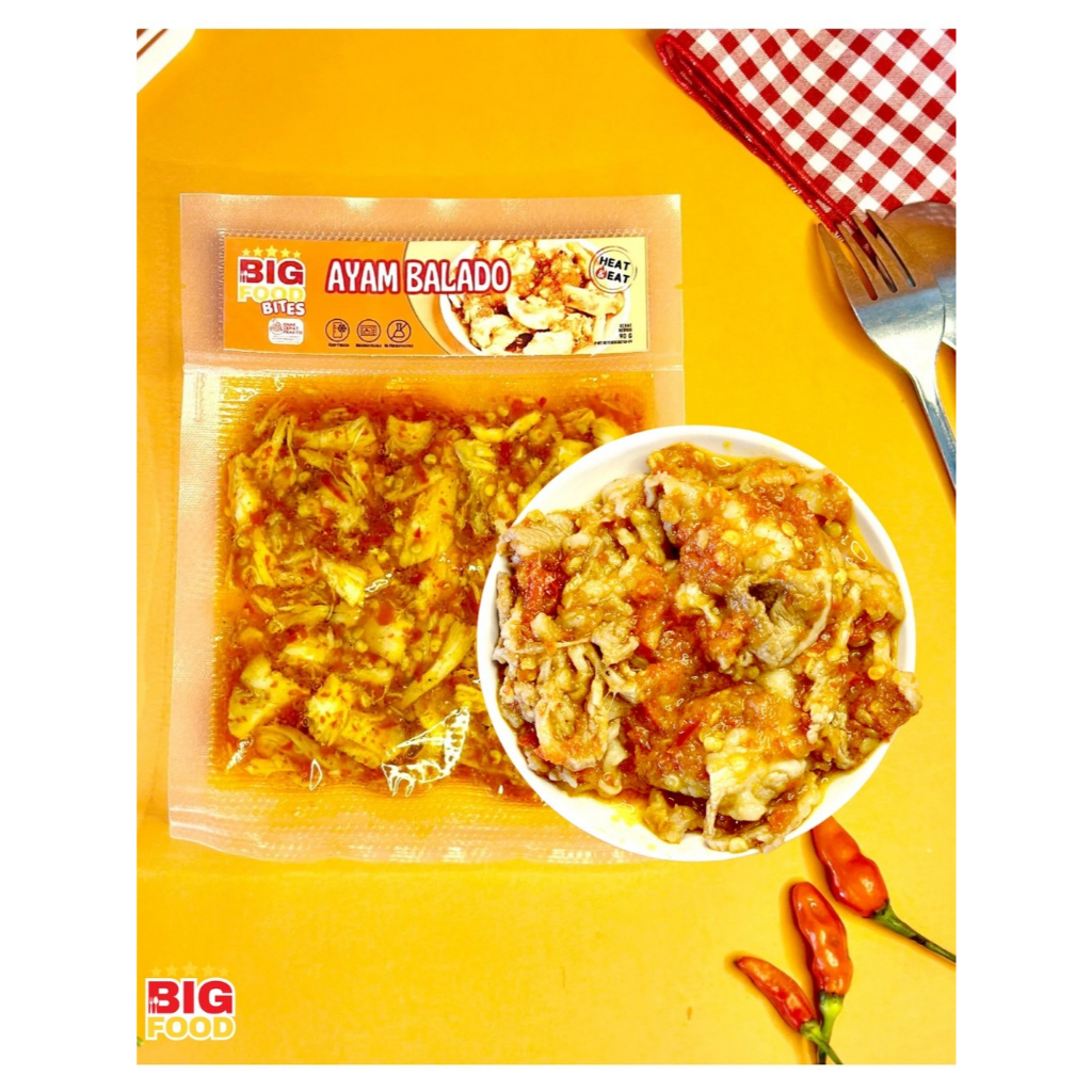 

Ayam Balado Beku Chicken Frozen Big Food Bites Meals Siap Saji Instan Enak Murah Makanan Cepat