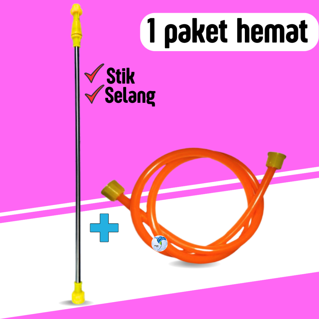 PAKET Stik+ Selang Sprayer Elektrik Stik Sprayer Stik Semprotan Hama Stik Semprotan Elektrik
