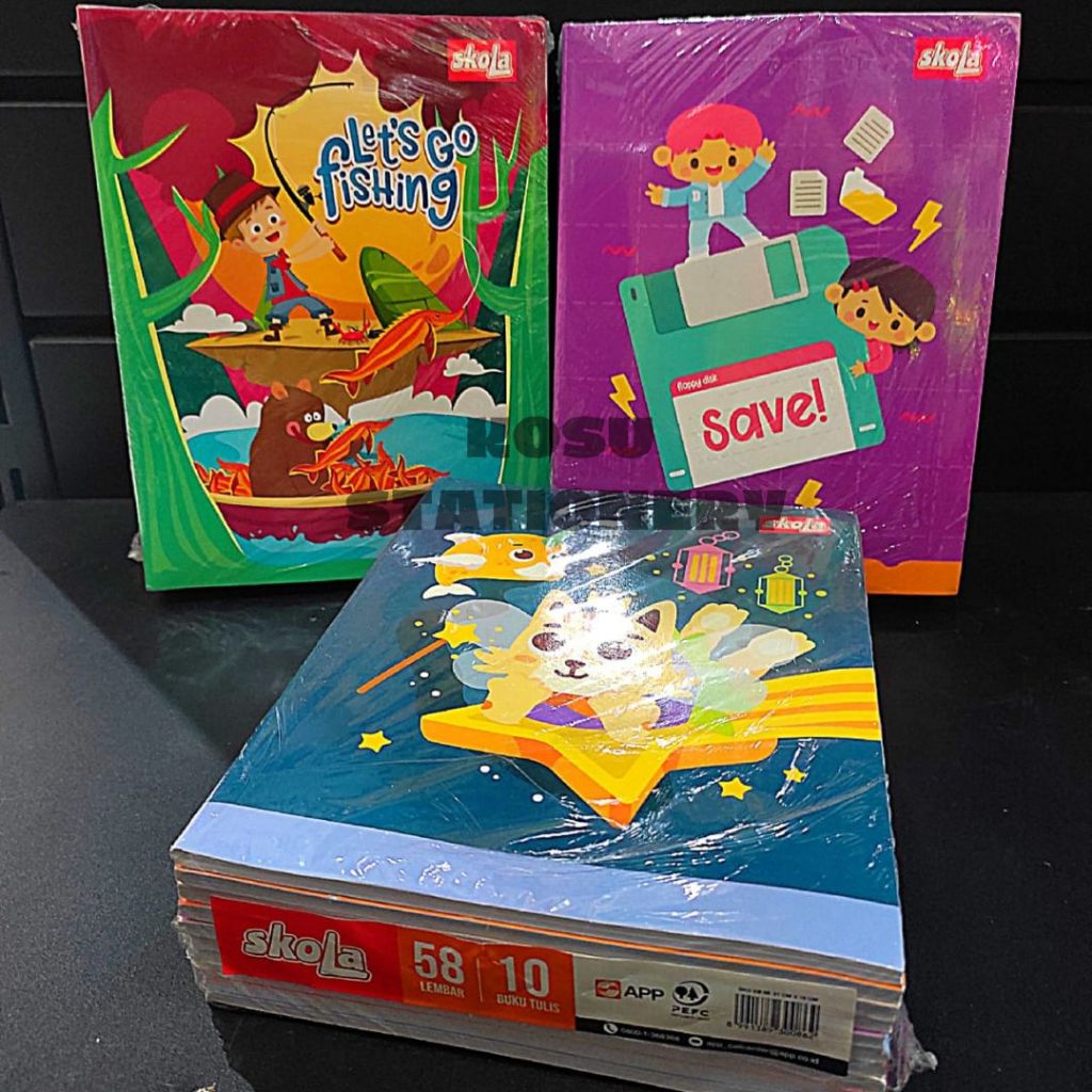 

BUKU TULIS SKOLA 58 LEMBAR (10 BUKU)