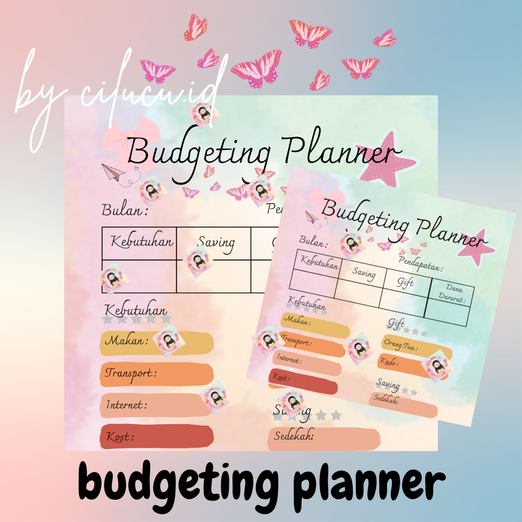 

Budgeting Planner I Rencana Pengeluaran Keuangan