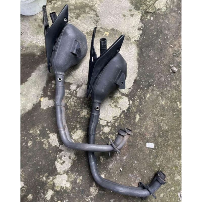 leheran header knalpot R25/mt25 original