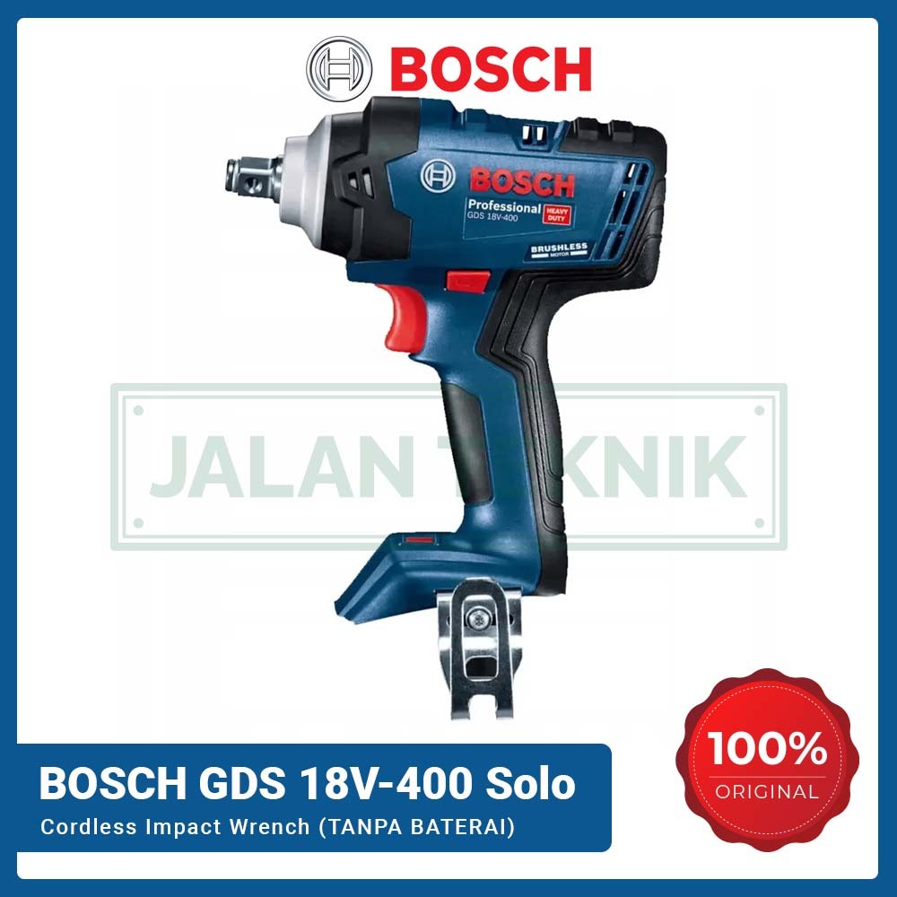 Impact Wrench Bosch GDS18V-400 Pembuka Baut GDS 18V-400