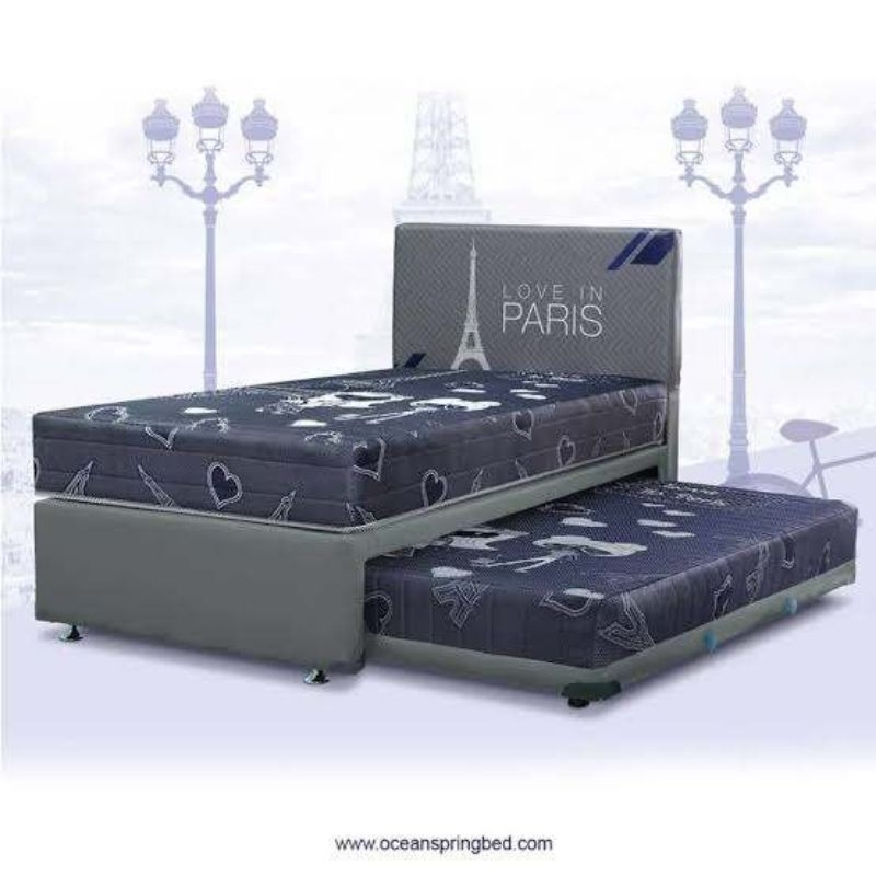 Kasur Springbed Anak Bed Sorong 3 in 1 / 2 in 1 Ocean Paris 120 x 200