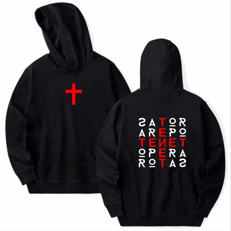 SATOR AREPO TENET OPERA ROTAS - HOODIE FLEECE COTTON UNISEX