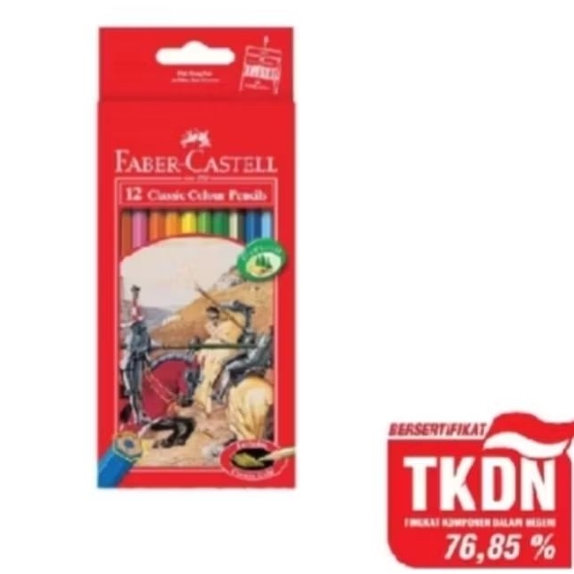 

Pensil Warna Kelir Kayu Faber Castell 12 Classic Colour Pencils