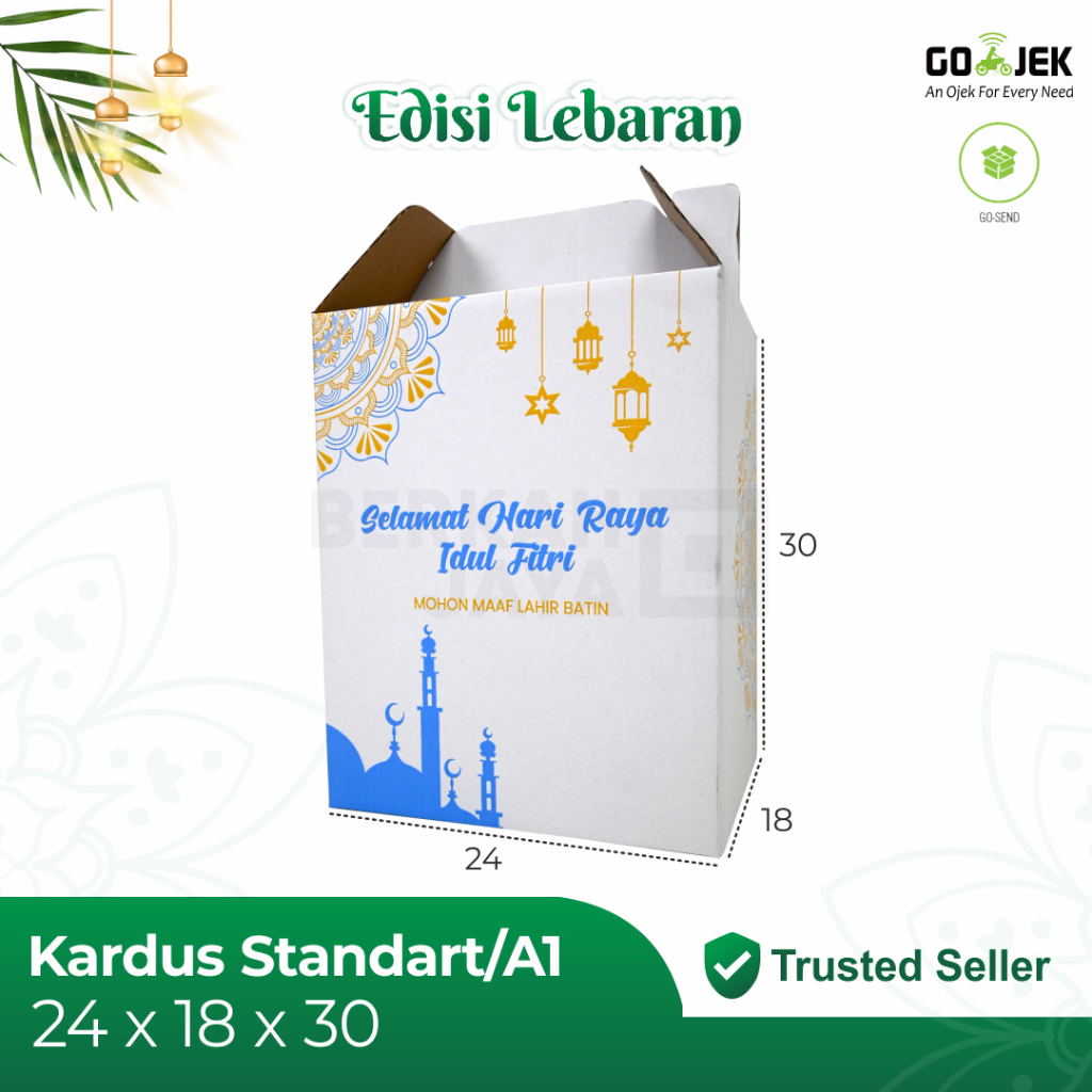 

Box 24x18x30 cm (Jinjing) Box Parcel/boxhandle/Kardus/Parcel/Parcell/Lebaran/Idul Fitri/Gable Box 24 x 18 x 30 cm