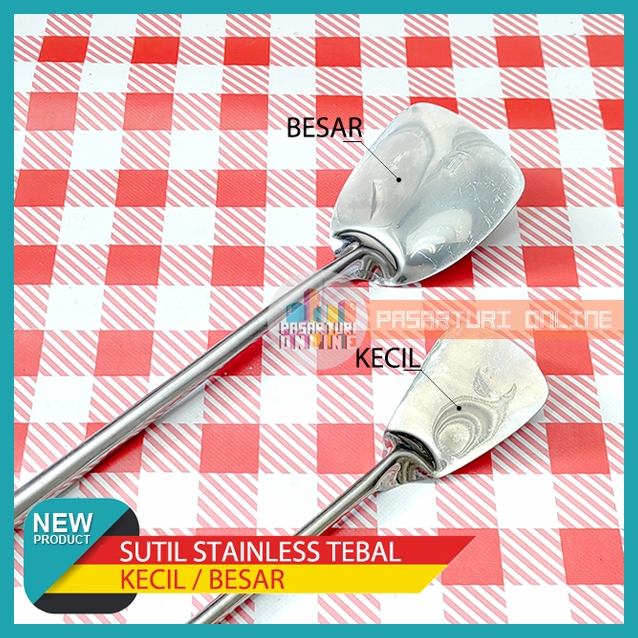SUTIL STAINLESS TEBAL / Sutil terusan full stainless steel / Sudip / Sotel