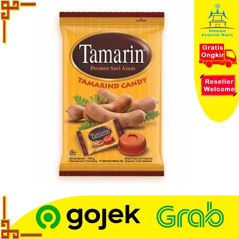 

Permen Tamarin Sari Asam 135gr/50 pcs- MAYORA