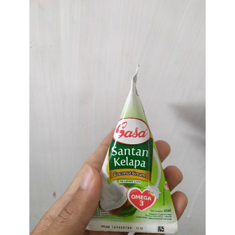 

Sasa Santan Krim Kelapa 65ml atau 200 ml