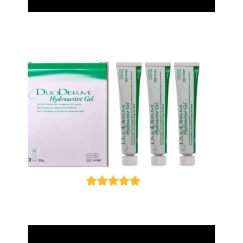 duoderm hydroactive gel  15gr salep luka ampuh harga 1pcs