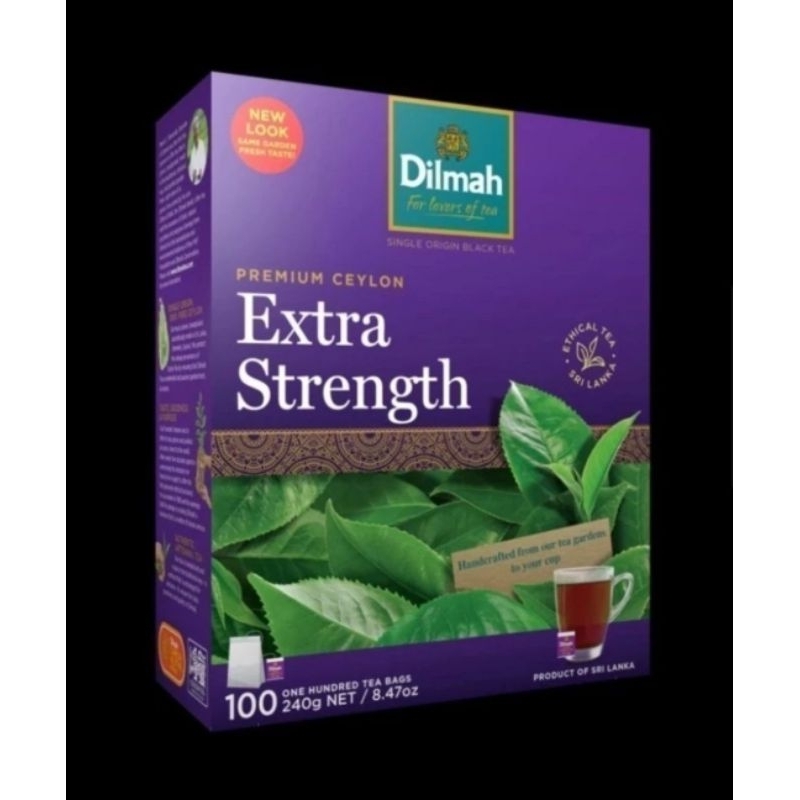 

Dilmah Premium Ceylon Extra Strength 100 Tea bags